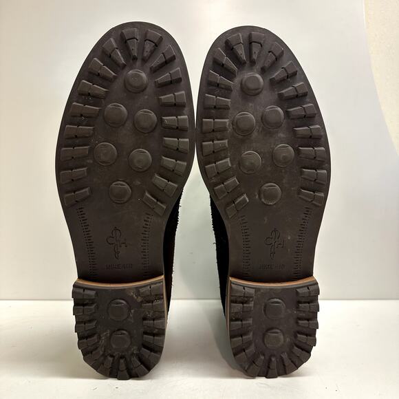 Cole Haan x Nike Air Grayson Dark Brown Suede Wingtip Chelsea Boots C10856 9 - Picture 10 of 12